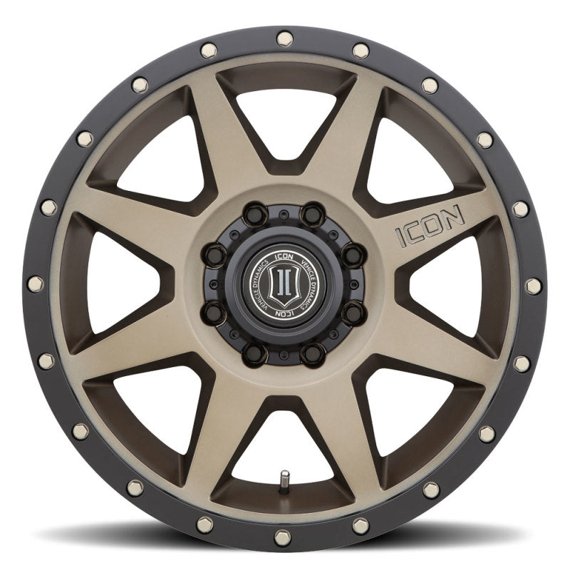 ICON 1820908955BR Rebound 20x9 8x180 12mm Offset 5.5in BS Bronze Wheel