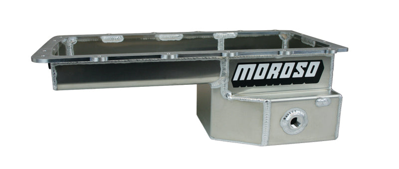 Moroso 20577 fits Ford 5.0 Coyote/Fox Swap (w/Rear Sump) Drag Race Baffled Wet S