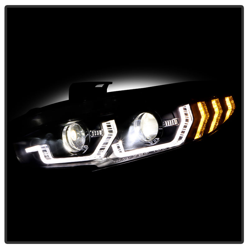 xTune 5088932 fits Honda Civic 16-20 LED Model High-Power LED Module Headlights