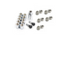 Race Star 602-5838-10 5/8in Stud Lug Hole Insert w/ 5/8in Open 60 Deg Conical Seat Lugs (Set of 10)