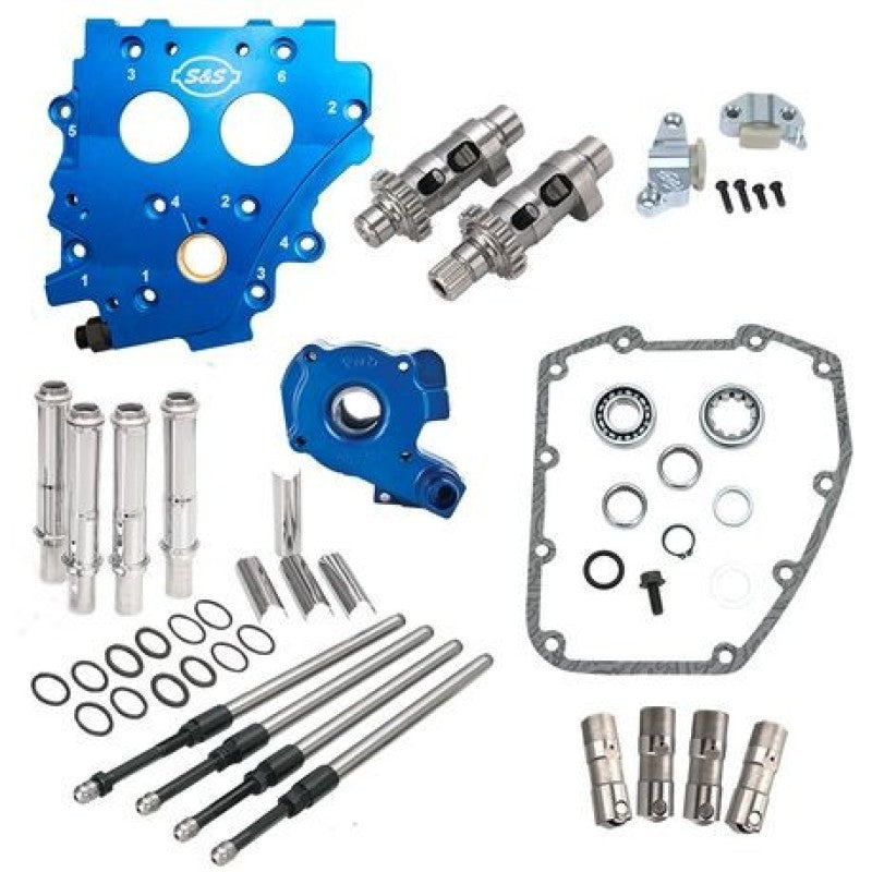 S&S 330-0543 Cycle 99-06 BT Easy Start Chain Drive Cam Chest Kit - 585CE