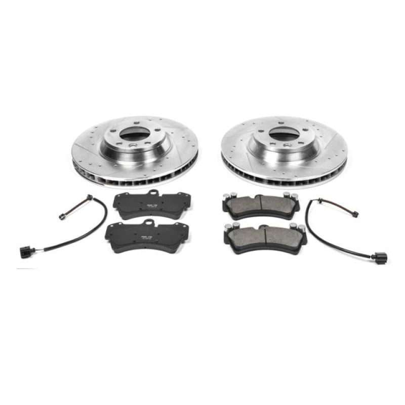 PowerStop K4558 fits Audi 07-15 Q7 Front Z23 Evolution Sport Brake Kit