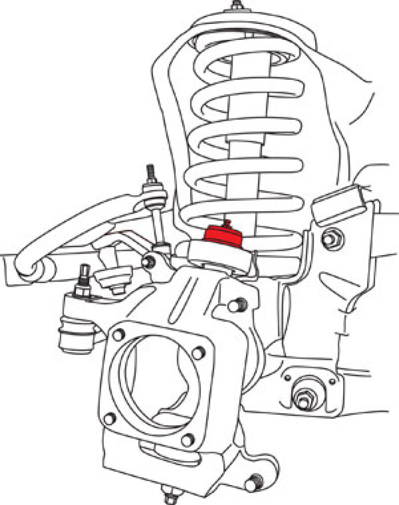 SPC Performance 23800 OFFSET BALLJOINT (0 deg.)