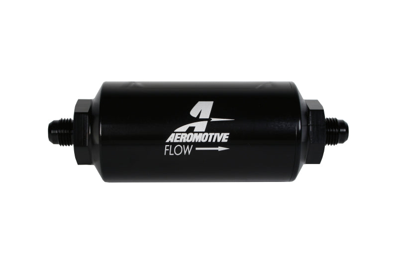 Aeromotive 12349 In-Line Filter - (AN-06 Male) 100 Micron Stainless Steel Eleme