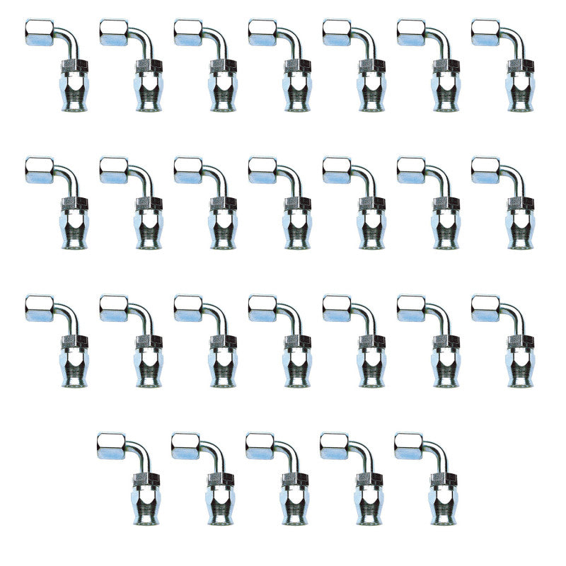 Russell 620429 Performance -6 AN Endura Pwerflex Power Steering 90 Degree Hose Ends(25 pcs.)