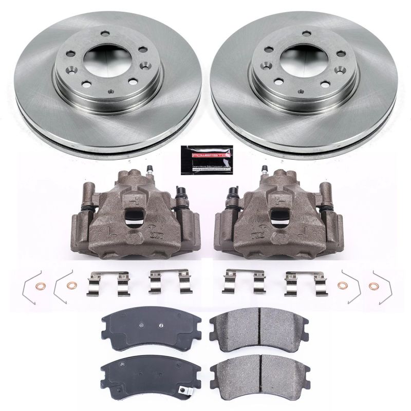 PowerStop KCOE2448 fits Mazda 03-05 6 Front Autospecialty Brake Kit w/Calipers