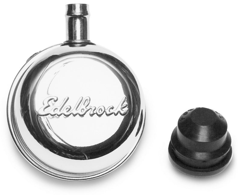 Edelbrock 4410 Round Cap w/ Nipple