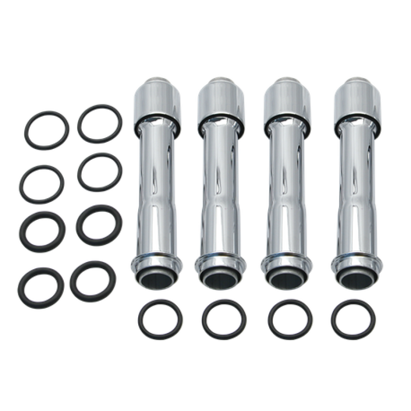 S&S 106-1340 Cycle 2017+ M8 Models Pushrod Cover Kit - Chrome