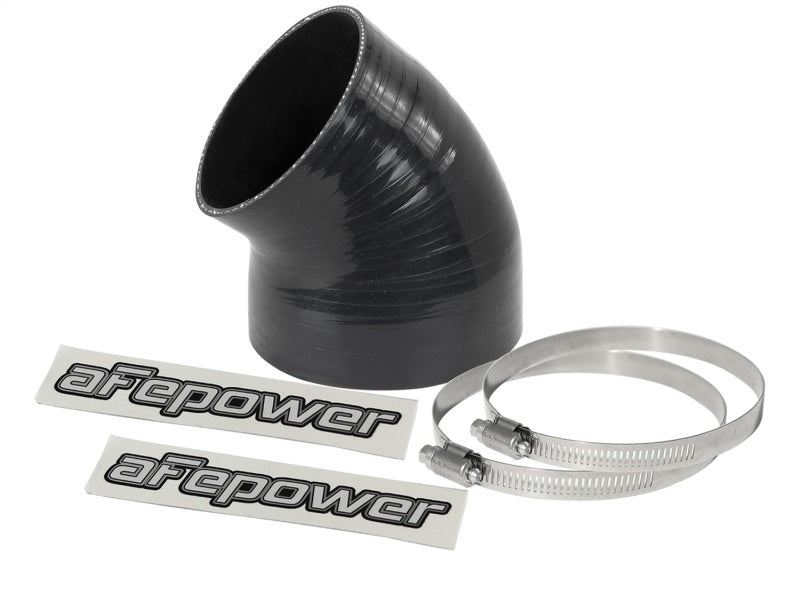 AFE 59-00085 FORCE CAI Univ. Silicone (4.125in to 3.5in ID / 49 Deg.) Elbow Re