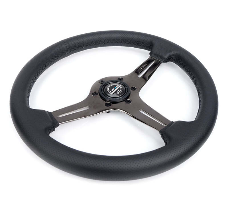 NRG ST-018BC-PR ST-018BC-PR Light Weight Gaming Steering Wheel - 350mm 3 Black