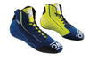 OMP IC0-0836-A01-244-43 TECNICA SHOES my2025 FIA 8856-2018 NAVY BLUE / CYAN SZ 43