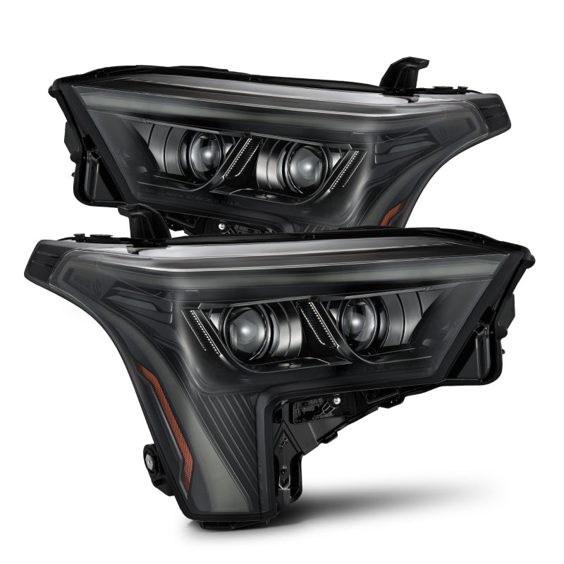 AlphaRex 880873 22-23 fits Toyota Tundra LUXX-Series Headlights Alpha-Black w