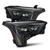 AlphaRex 880873 22-23 fits Toyota Tundra LUXX-Series Headlights Alpha-Black w