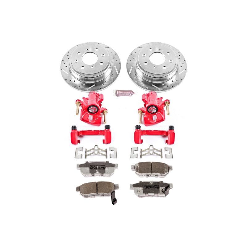 PowerStop KC408 fits Acura Integra Rear Z26 Street Warrior Brake Kit w/Calipers