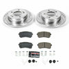 PowerStop K8277 fits Hyundai 18-19 Kona Rear Z23 Evolution Sport Brake Kit