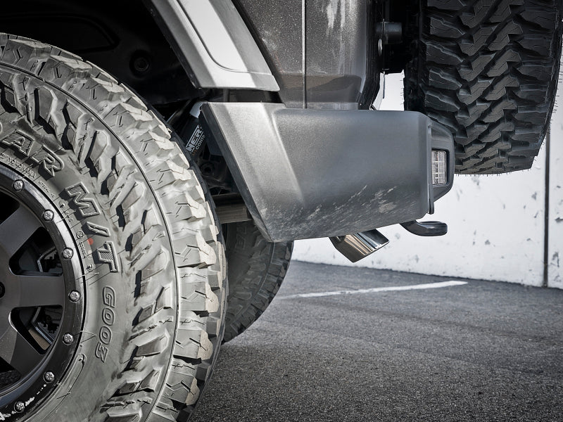 AFE 49-48070-1P orce-Xp Axle-Back Exhaust System w/Polished Tip 18-20 fits Jeep