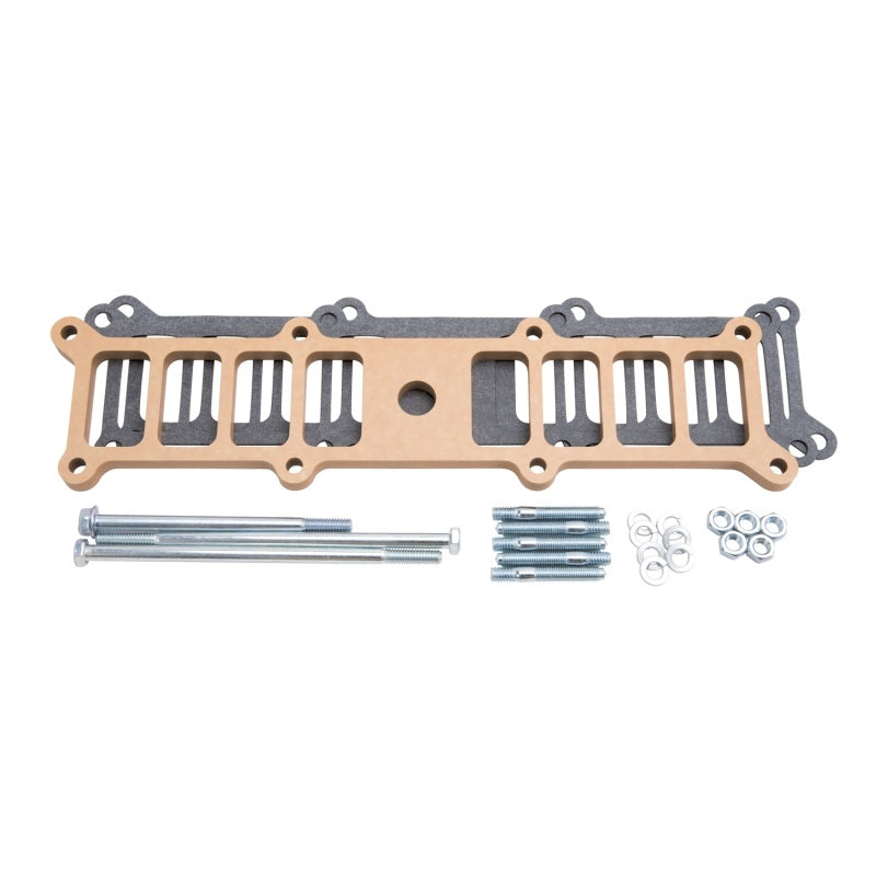 Edelbrock 8729 1/2In Upper Manifold Spacer Kit for fits Ford Performer RPM II 5 0L Manifold (7123)