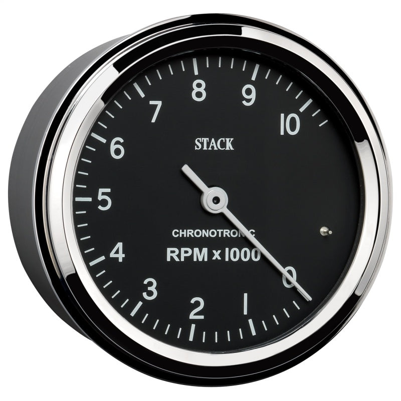 AutoMeter ST901096 Chronocentric Tachometer - 80mm Blk - 0-10K RPM