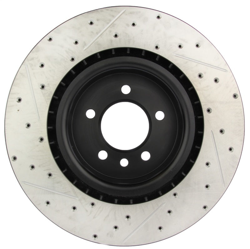 Stoptech 127.22011L Slotted & Drilled Sport Brake Rotor