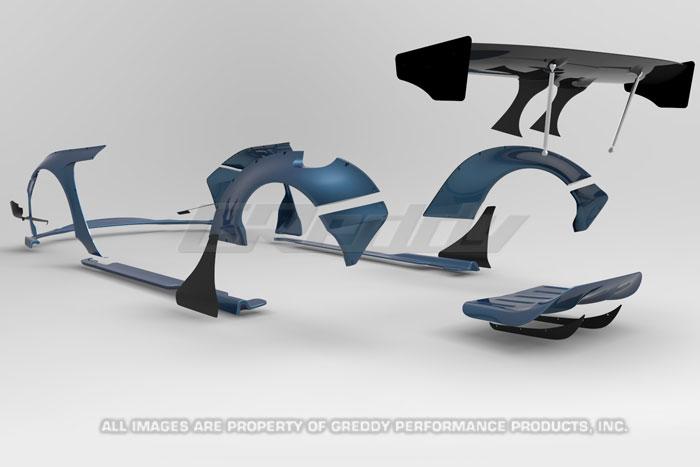 GReddy 17010260 2015+ fits Lexus RC-F Rocket Bunny Full Wide-Body Aero Kit w/o G