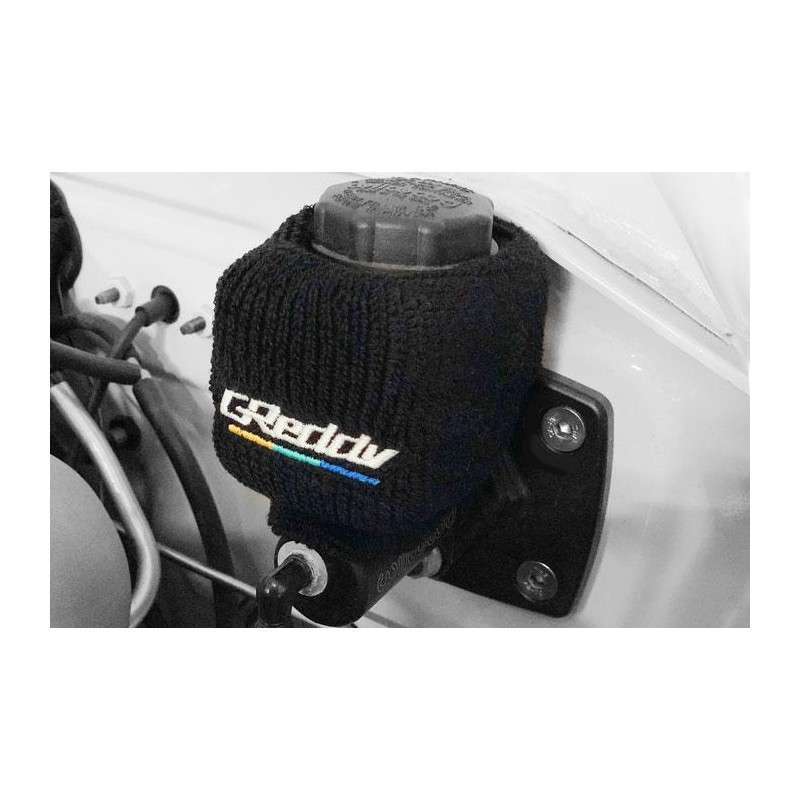 GReddy 18001898 Underline Logo Reservoir Cover - Black