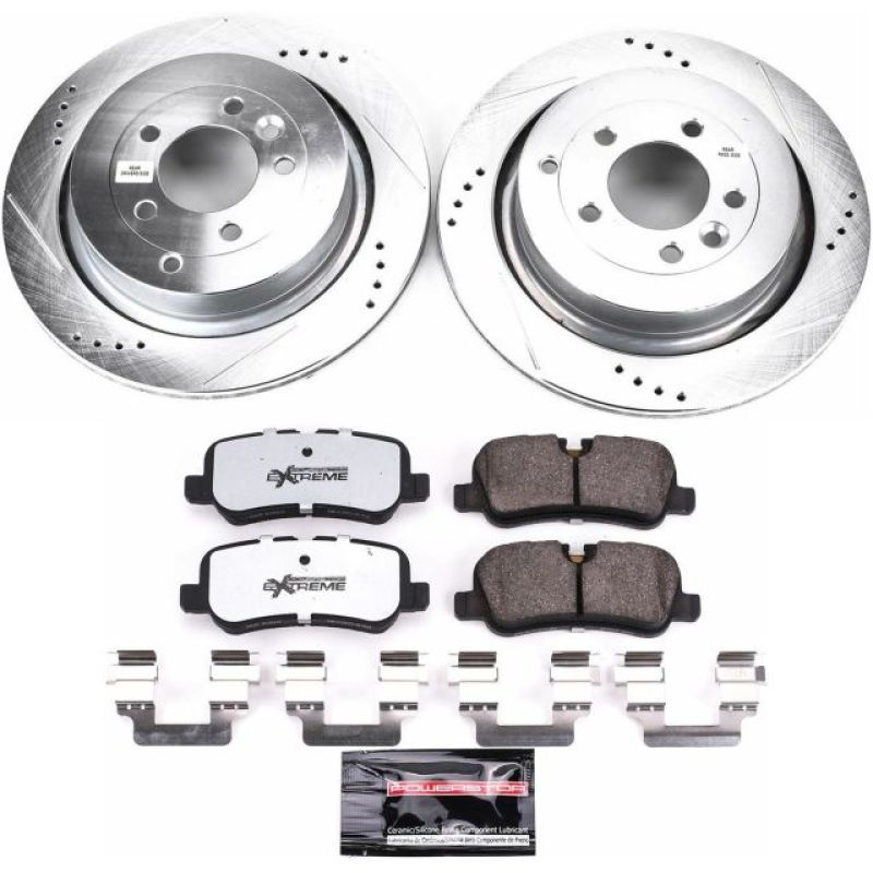 PowerStop K6564-36 10-16 Land fits Rover LR4 Rear Z36 Truck & Tow Brake Kit