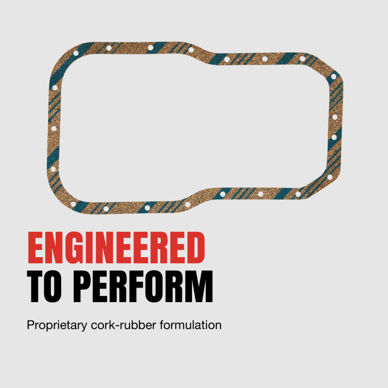 Fel-Pro OS30795R fits Dodge Challenger OS 30795 R Engine Oil Pan Gasket Set PermaDry Molded Rubber