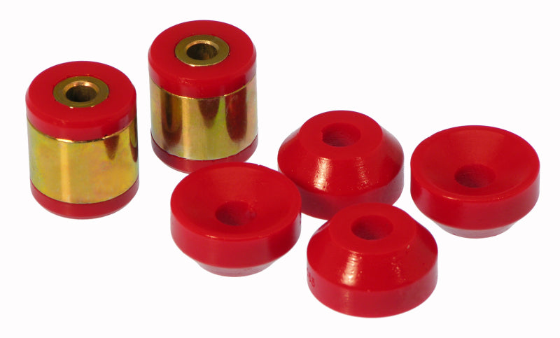 Prothane 8-904 fits Honda 96-00 Civic Upper/Lower Rear Shock Bushing - Red