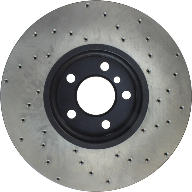 Stoptech 128.34127CR 12-18 BMW 650i Cryo Drilled Sport Right Front Rotor