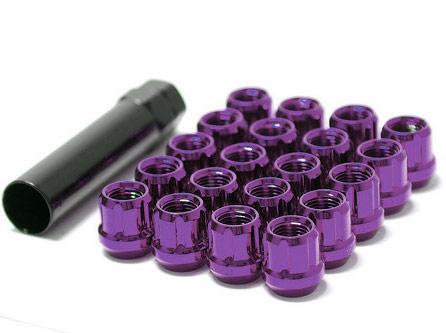 Wheel Mate 31886L Muteki Open End Lug Nuts - Purple 12x1.50