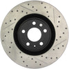 Stoptech 127.33087L Slotted & Drilled Sport Brake Rotor