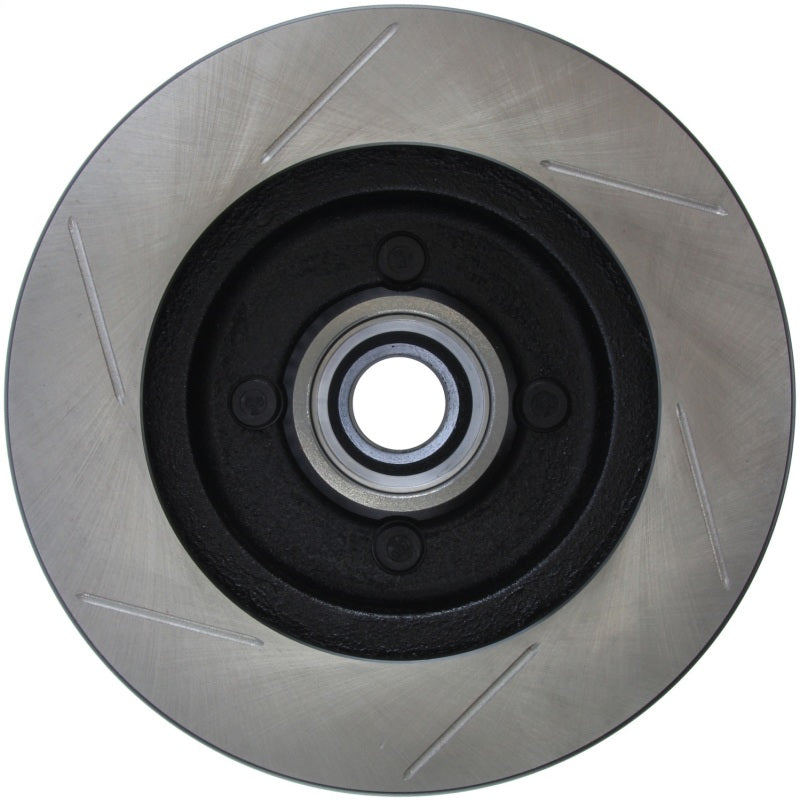Stoptech 126.61026SL Power Slot 90-93 Ford Mustang 8cy (Exc Cobra Rear Disc) Front Left Slotted Rotor