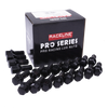 Raceline L791860BK 16x1.5 21mm Conical Seat Black Lug Bolts (Set of 20)