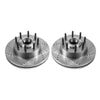 Power Stop fits Ford F-350 Super Duty Front Drilled & Slotted Rotor - Pair
