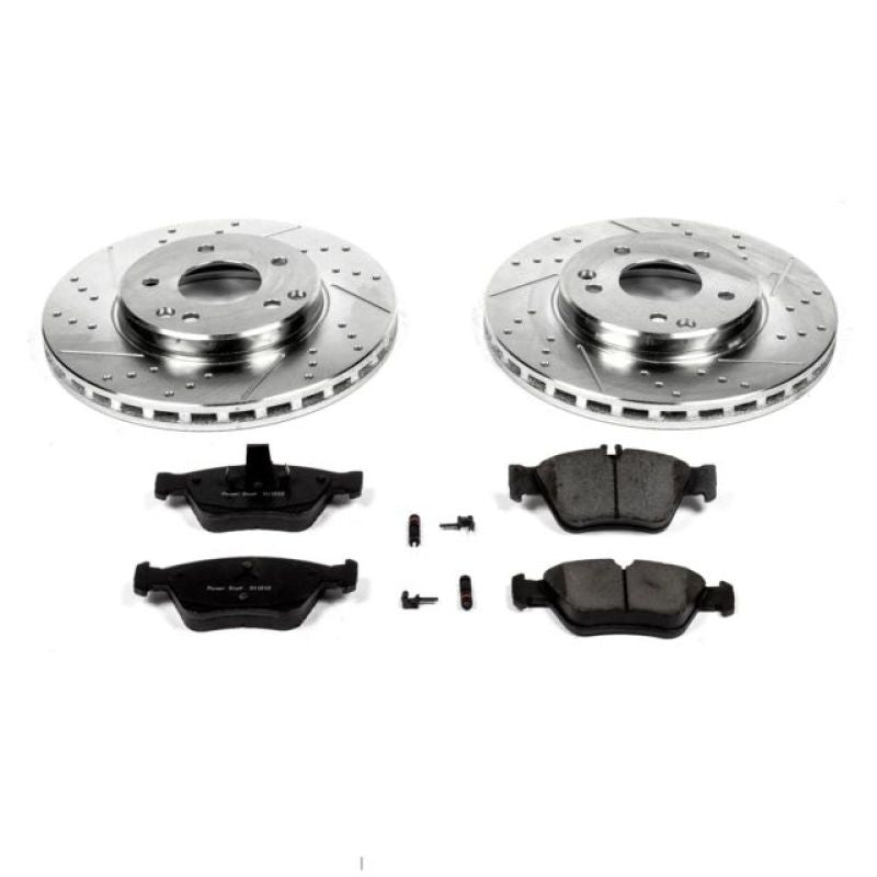 PowerStop fits Mercedes-Benz 99-00 C230 Front Z23 Evolution Sport Brake Kit