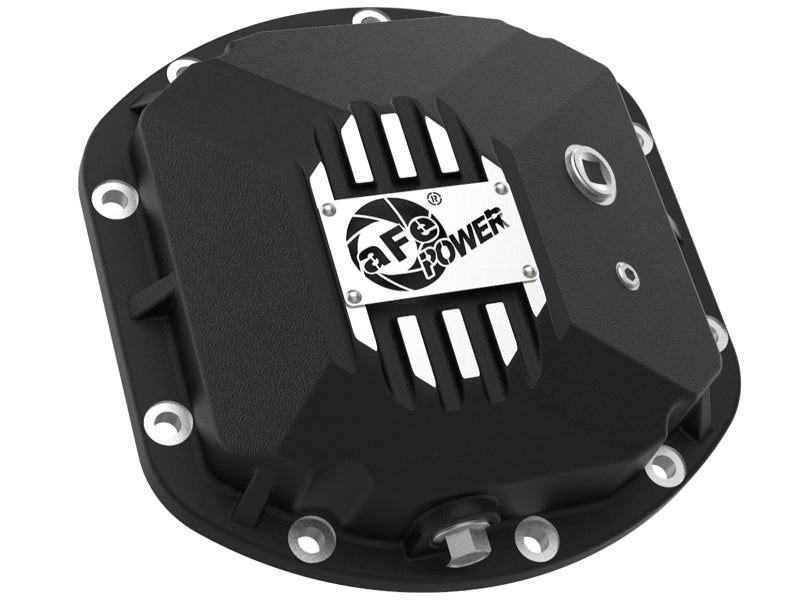 AFE 46-71130B Series Dana 30Front Differential Cover Black w/ Machined Fins 97