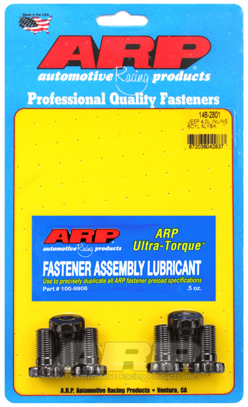 ARP 146-2801 fits Jeep 4.0L Inline 6 Flywheel Bolt Kit