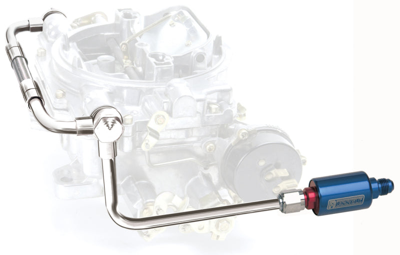 Edelbrock 8133 Dual Feed Line/Thunder Series Carb w/ Fuel Filter