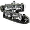 Spyder 5012425 fits Chevy 98-04 S10 /fits Chevy 98-04 Blazer 98-05 Crystal Head