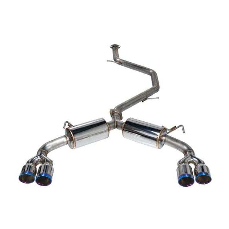 Remark RK-C4063T-01P 2019+ fits Toyota Corolla Hatchback Quad-Exit Cat-Back Exhaust Burnt Stainless Steel