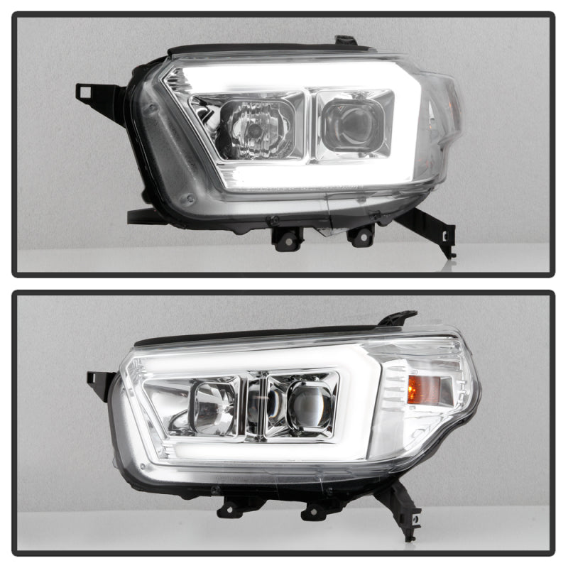 Spyder 5087461 Signature fits Toyota 10-13 4Runner Projector Headlights - Chrom