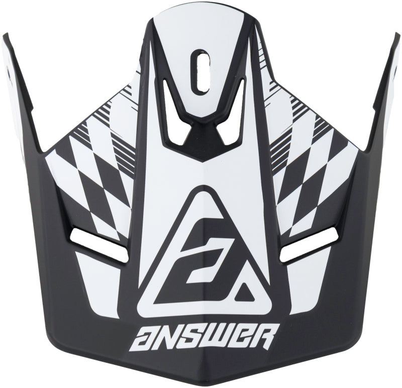 Answer 442920 AR1 Sweep Visor Black/White