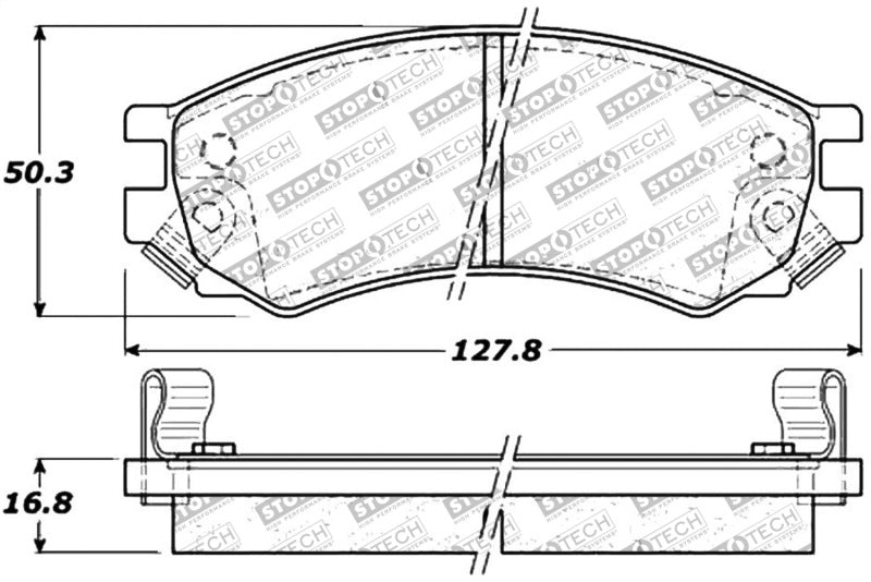 Stoptech 309.0507 Performance Brake Pads
