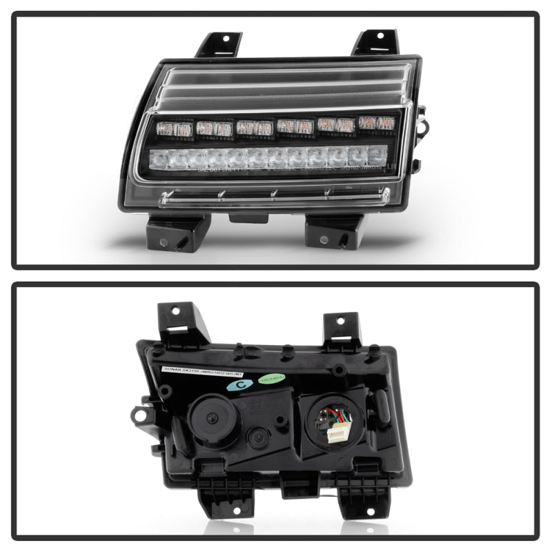 Spyder 5086808 fits Jeep 18-20 Wrangler 2019 ( LED Model Only) LED Front Bumper