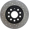 Stoptech 128.33099L 06-11 Audi A3 / 06-09 VW GTI Mk V / 05-10 Jetta (Exc Wagon) Drilled Left Rear Rotor