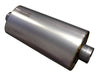 Kooks 3in Oval Center/Center Muffler 18in Long Body Polished Stainless Steel