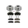 Power Stop KCOE6545 fits Ford F-350 Super Duty Front Autospecialty Kit w/Cals