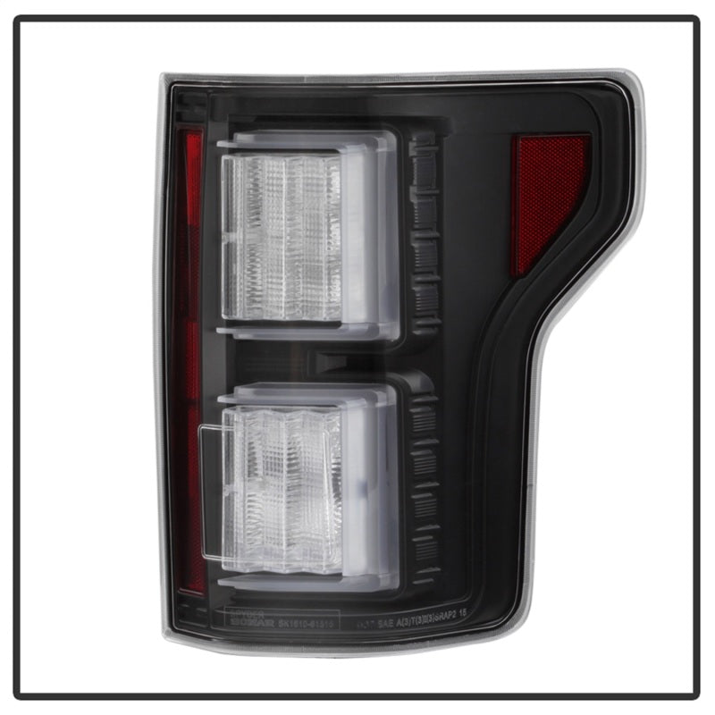 Spyder 5085689 fits Ford 18-19 F-150 (w/o Blind Spot Sensor) LED Tail Lights -