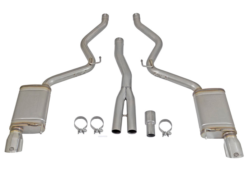 AFE 49-33084-P rce XP Exhausts Cat-Back SS-304 EXH w/ Polished Tips 15-16 fits