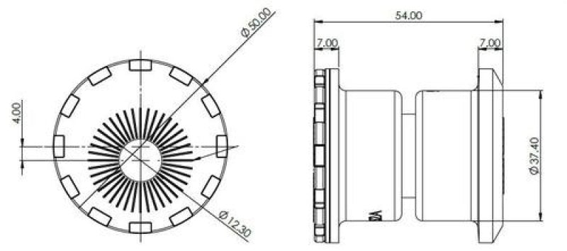 SuperPro SPF5552K 2015+ fits VW Golf MK7/7.5/8 Front LCA Inner Forward Bushing K